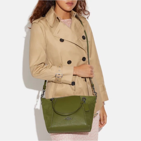 Coach Kacey Satchel & Coach Medium Id Zip Wallet - Picture 4 of 7